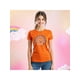 thumbnail image 1 of Playera Blusa De Mamá Estilo Arcoiris – Amor, Arcoíris y Corazones en Cada Suspiro Color Anaranjado Talla Grande Marca Emil SaEs, 1 of 4