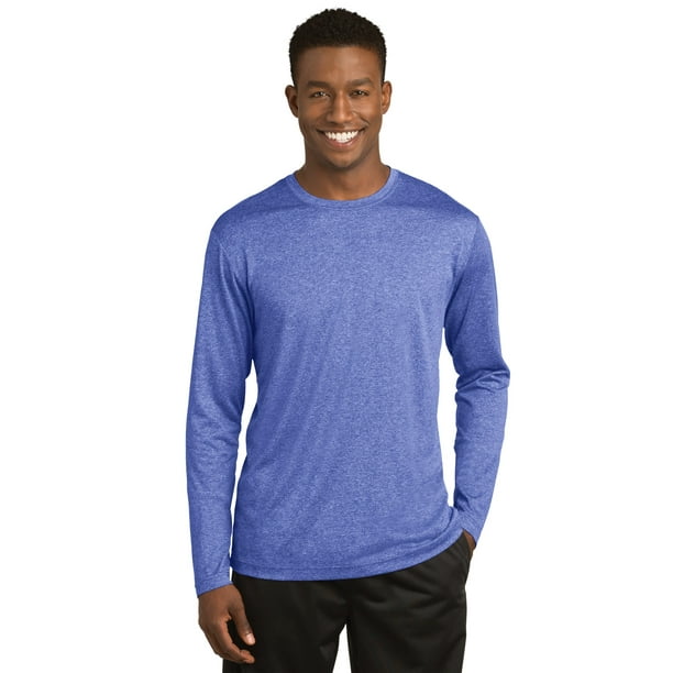 Camiseta de manga larga Sport-Tek® Heather Contender™. ST360LS deporte-tek ST360LS