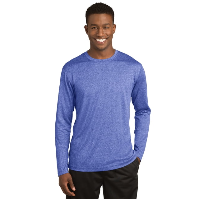 Camiseta de manga larga Sport-Tek® Heather Contender™. ST360LS deporte-tek ST360LS