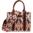 thumbnail image 1 of HAHDAXIA Wrangler Tote Bag Western Purses for Women Shoulder Boho Aztec Handbags, 1 of 6