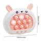 thumbnail image 3 of Juego de empuje rápido con luces, bonita consola de juegos de burbujas, juguete para regalo para niños y adultos, 3 of 8