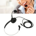 thumbnail image 3 of One Ear Headset With Microphone, H360-Rj9-Va Telephone Headset Rj9 Plug Office Headset Volume Adjustment Call Center Business Headset For Offices Noise Cancelling, 3 of 8