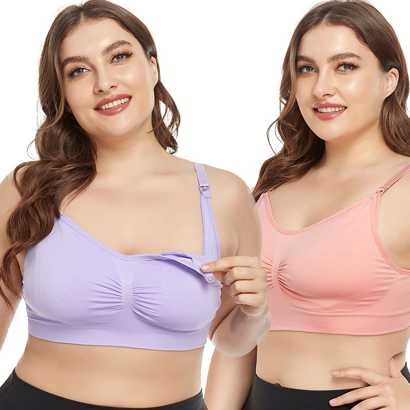 Vinfact Smooth Nursing Bras For Breastfeeding Seamless Maternity Bras For Pregnancy Wireless Bralette With Extra Bra Extender Tamano Large Color Gray&pid=ndi3ndzkod