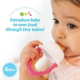 thumbnail image 5 of Dr. Brown's Designed to Nourish, Fresh Firsts Silicone Feeder, Solid Food Feeding, Mint, 1 Pack, 5 of 12