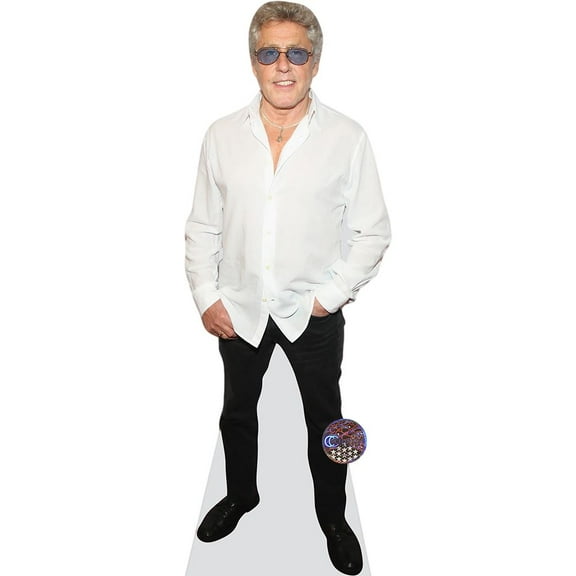 Roger Daltrey (White Shirt) Lifesize Cardboard Cutout Standee