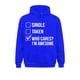 thumbnail image 4 of Camiseta de una sola pieza con el mensaje "A quién le importa, soy increíble", divertida sudadera de cumpleaños, sudaderas con capucha góticas para niños, sudaderas con capucha, sudaderas estampadas, 4 of 5