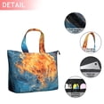 thumbnail image 2 of Travel Tote Bag with Athlete Team Sports Design Lightweight Multipurpose Weekender Bag with Adjustable Strap for Boys Teens, 2 of 5