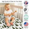 thumbnail image 3 of Sweet Jojo Designs Woodland Pine Tree Boy or Girl Gender Neutral Unisex 100% Cotton Muslin Fitted Crib Sheet, 3 of 6