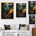 thumbnail image 4 of Designart "Portrait of an Amazonian Tropical Woman I" Landscapes Framed Wall Art - Tropical Green Jungle Entryway Framed Wall Art Print, 4 of 6