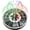 Colorful Led Lights, variant on Solar Fountain Upgraded 100% Glass Panel, 3.5W Floating Solar Powered Water Pump Built-in 2000 Battery with 7 Nozzle & 4 Fixer, Solar Bird Bath Fountains for Garden, Pond, Outdoor