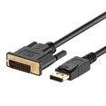 thumbnail image 1 of Cable DisplayPort yuxing a conector chapado en oro 6 pies negro, 1 of 5