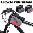 thumbnail image 3 of Sonducket Bolsa de marco frontal para teléfono de bicicleta, pantalla táctil, resistente al agua, soporte para teléfono de bicicleta, bolsa de Ciclismo, 3 of 6