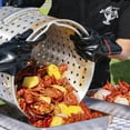 thumbnail image 4 of OuterMust 60 Qt. Crawfish Boil Pot and Burner Kit Seafood Boil Pot with Basket, 110,000 BTU Aluminum Crawfish Boiler with 10 PSI Regulator for Cooking Crayfish, Shrimp, 4 of 8