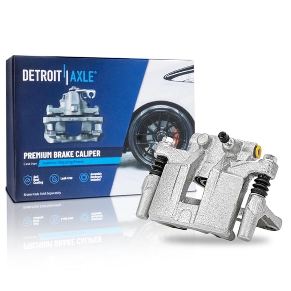 Detroit Axle - Rear Right Brake Caliper w/Bracket Replacement for Chrysler 200 Cirrus Sebring Dodge Avenger Caliber Lancer Outlander RVR