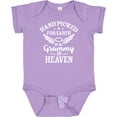 thumbnail image 3 of Inktastic Handpicked for Earth by My Grammy in Heaven with Angel Wings Boys or Girls Baby Bodysuit, 3 of 5