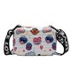 thumbnail image 2 of Bolsa Bolso bandolera de equipaje de moda Bolsos de hombro de dibujos animados de cuero para mujer (Blanco) JShteea Para Estrenar, 2 of 7