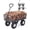 Grey GOR410, variant on Heavy Duty 400 lbs Steel Garden Cart Wagon – Utility Yard Cart – 10" All-Terrain Pneumatic Tires – Removable Mesh Sides – Easy Maneuvering for Lawn, Gardening, Landscaping – Grey