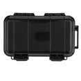 thumbnail image 1 of Outdoor Waterproof Shockproof Airtight Survival Box Storage Container Case Carry Box Black Dry Storage Box for Fishing Cam Hiking Outdoor Activities A) Khall TJ05725-01, 1 of 6
