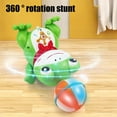 thumbnail image 4 of Dancing Frog Robot Toy, Light Up Music Gymnastic Frog With 360 Degree Rotation, Interactive Stunt Frogs For Kids, Fun Electric Educational Play Toy Gift, 4 of 6