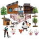 thumbnail image 2 of Mini Figuras De Animales De Granja Simulación Figuras De Animales De Granja Juguetes Lavable Pvc Granja Granero Animales Playset Para Fiesta De Granja Y Decoración De Pasteles 12 Unids Kearding HA038192-00, 2 of 6