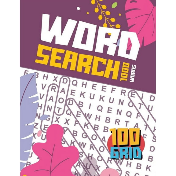 Word Search Book for Adults: 100 Large-Print Puzzles (Large Print Word Search Books for Adults) Word Search Puzzle Book , (Paperback)