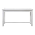 thumbnail image 5 of Brim 4-Piece Rectangular White Wood Top Counter Height Dining Room Set, 5 of 7