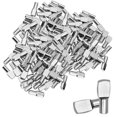 thumbnail image 1 of 100 Piezas Clavijas De Pasadores De Estante Clavijas De Soporte De Estante Niqueladas Con Forma De Cuchara De 5 Mm Clavijas De Estante Para Estantes Clavijas De Soporte De Estante De Gabinete Soportes, 1 of 5