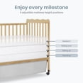 thumbnail image 4 of Dream On Me Carson Classic 3-in-1 Convertible Crib in Beechwood Natural, Greenguard Gold Certified, 4 of 9