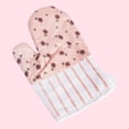 thumbnail image 4 of Guantes de silicona para horno con protección contra el calor – Guantes de cocina antideslizantes para hornear, asar a la parrilla y cocinar – Protección de manos resistente al calor para microondas, 4 of 6