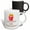 Multicolor, variant on 3drose, Image of Chicken Bucket with Text, 11oz Two-tone Green Mug