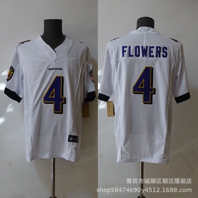 Foreign trade NFL Ravens Ravens legendary second generation rugby jersey #8 Jackson #9 15 57