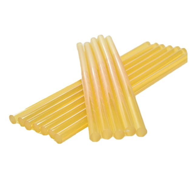 fastboy 10 Pcs/Ensemble Bâton de Colle Chaude Transparent Blanc Noir Jaune Force Forte Résistant à la Chaleur Adhésif 7mm/11mm