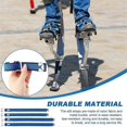 thumbnail image 4 of Kovo Ensemble de 4 Pcs de Sangles de Fixation de Jambe en Nylon Réglables de Remplacement pour Échasses Murales et Bandes de Pieds, 4 of 5
