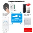 thumbnail image 2 of pitrice Ceiling Fan Speed Controller Various Speed WiFi Remote Control Switch Mini Fan Switch Module, White, 2 of 9