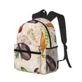 thumbnail image 2 of Lsque Cute Vegetables Classic Casual Backpack - Large Capacity Water-Resistant Backpack for School, Work, Travel, and Outdoor Activities, 2 of 8