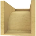 thumbnail image 4 of 9"W x 18"D x 9"H Wide Legacy Rough Cedar Woodgrain TimberThane Corbel, Primed Tan, 4 of 6