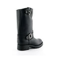 thumbnail image 3 of Grinders Mens Black Western Combat Leather Boots- Wild One, 3 of 6
