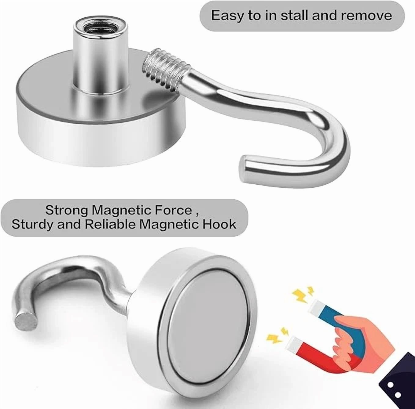 E Bavite Magnetic Hooks 30Lb For Cruise, Grill, Towel