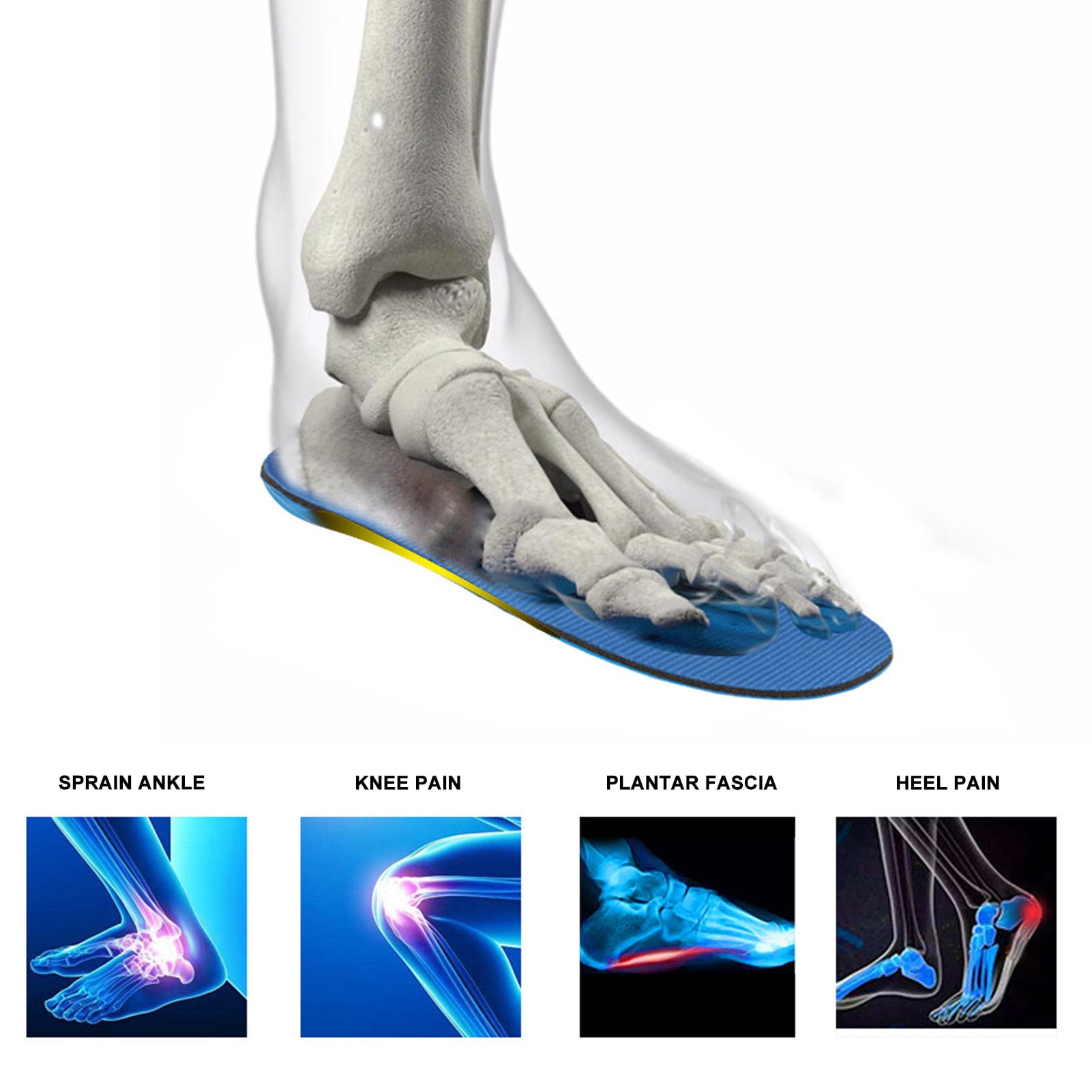 Fascia Plantaire Fasciite Plantaire Chaussure Paire De Semelles