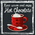 thumbnail image 2 of Medley, Elizabeth 26x26 Black Ornate Wood Framed with Double Matting Museum Art Print Titled - Whimsical Hot Cocoa Holiday III, 2 of 4