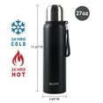thumbnail image 2 of Termo aislante GOOFIT Outdoor Sports de acero inoxidable de 800 ml, 2 of 8