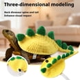 thumbnail image 4 of Handmade Knitted Turtle Sweater with Adjustable Strap, Crochet Tortoise Clothing for Small Pets, Cute Dinosaur-Style Turtle Costume for Photos & Parties, Funny Reptile Outfit, Creative Gift for Pet L, 4 of 9