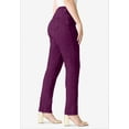 thumbnail image 2 of Roaman's Women's Plus Size Petite Plus Size Classic Stretch Straight Leg Jean, 2 of 6