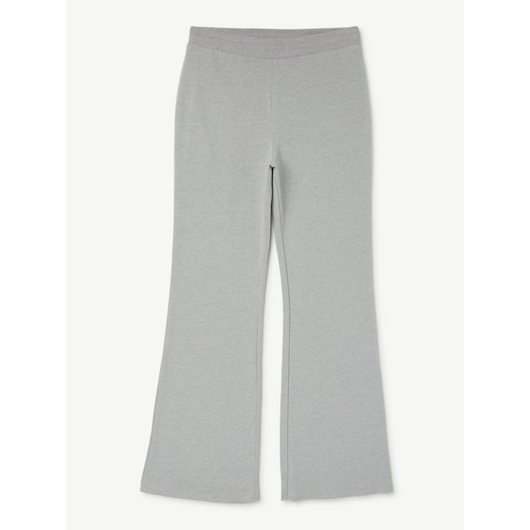 Grey Flared Sweatpants