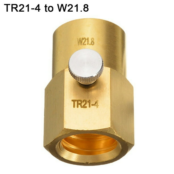 Cheers TR214 to CGA320/W21.8 Soda Maker Cylinder Refill Adapter Tank