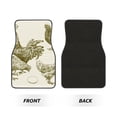 thumbnail image 2 of Disketp Chickens for Crystal Velvet Car Mats Four-Piece Set,All-Season Automotive Protection, Vehicles, Cars, Trucks, and SUVs,Anti-Slip Design, 2 of 7