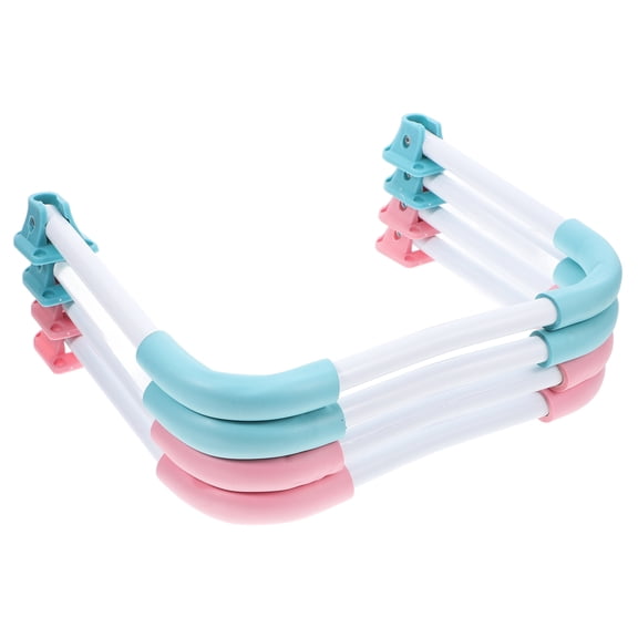 MLINS 2 Sets Adjustable Folding Stand Table Work 31.50X26.00X3.30CM