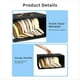 thumbnail image 4 of Organizador de Gorras de Béisbol con Apertura Frontal, Paquete de 2, Caja Rígida Apilable con Ventana Transparente., 4 of 5