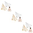 thumbnail image 2 of maskred 2pcs/set Multipurpose Bra Straps For Any Occasion Adjustable And Comfortable Backless Bra Strap 3Set, 2 of 6