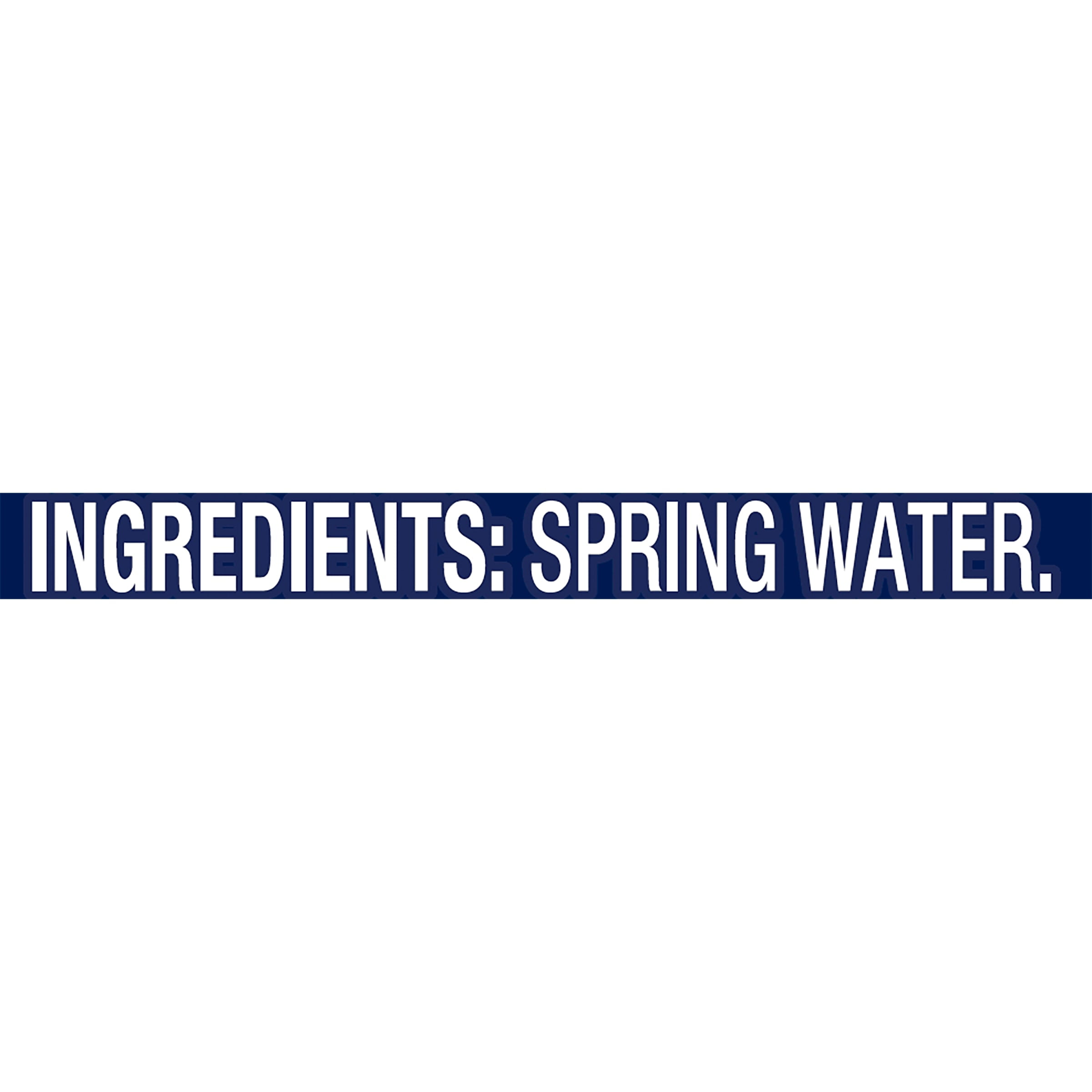Poland Spring - Agua de manantial 100% natural de primera calidad,  pequeñas, pequeñas botellas de 8 onzas líquidas, paquete de 24